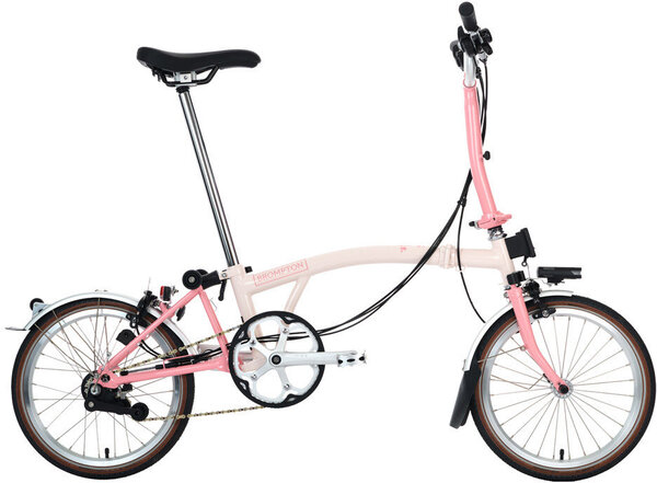 Brompton C Line Explore - 6 Speed - Cherry Blossom - Special Edition LIMIT 1